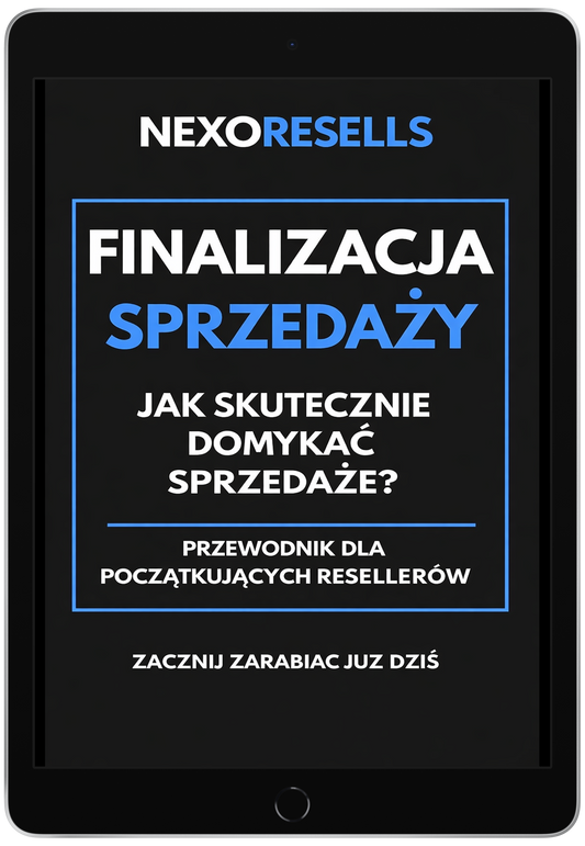 Sztuka Finalizacji Sprzedaży + Skuteczne Rady Vinted (100 hasztagów)
